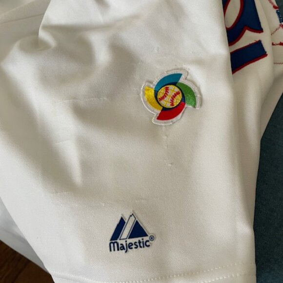 Baseball Sports Jersey – Italia  - Majestic - ’09 World Baseball Classic  NWT - Picture 7 of 7